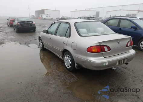 1998 Toyota Corolla Le из США, поврежденный, VIN 2T1BR18E9WC032562